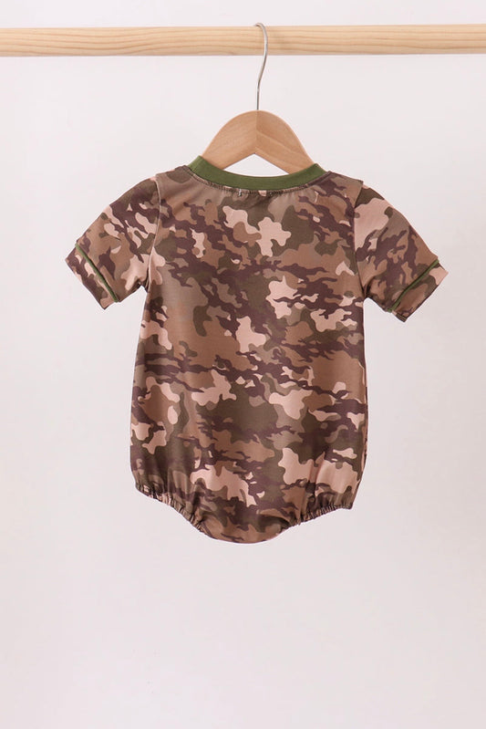 Camoflauge Print Pocket Bubble