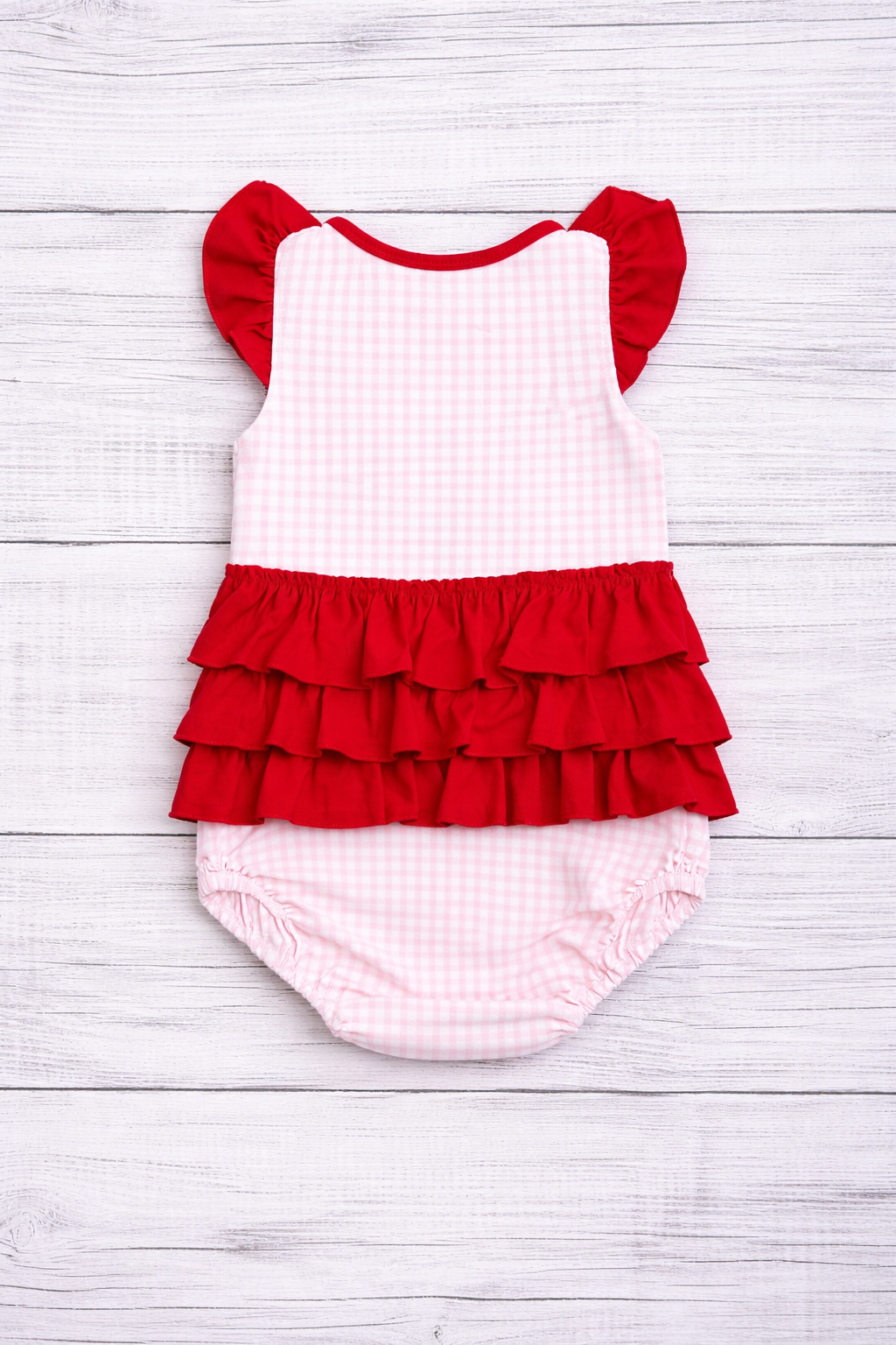 Pink Gingham Watermelon Bubble