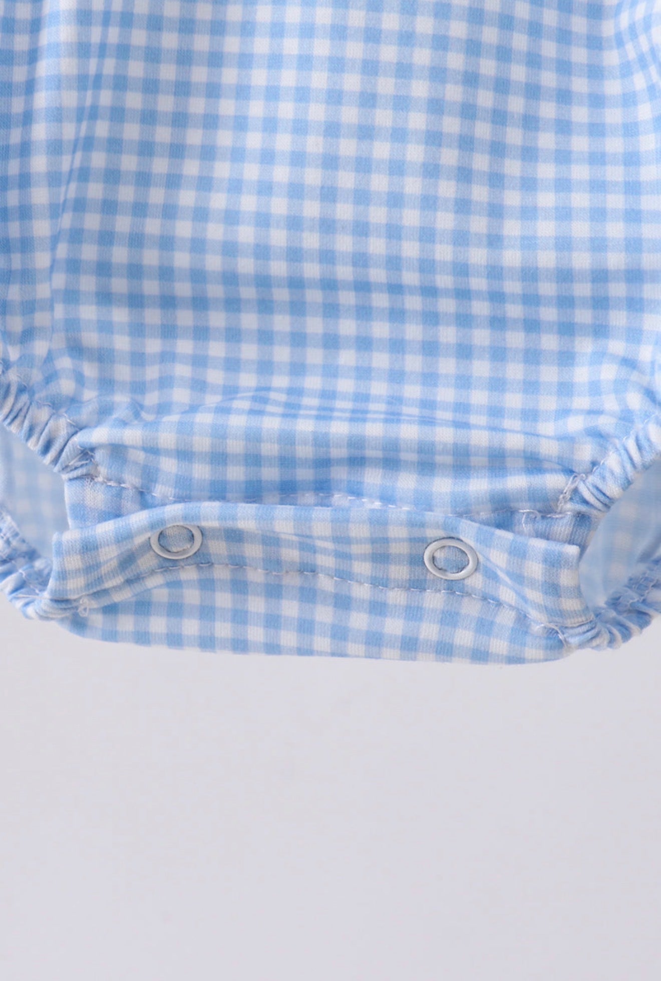 Blue Mouse Gingham Bubble