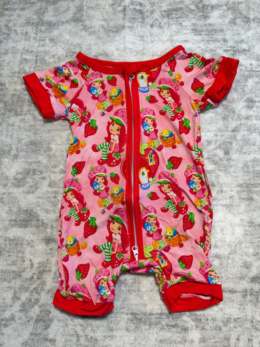 Strawberry Shortcake Bamboo Romper
