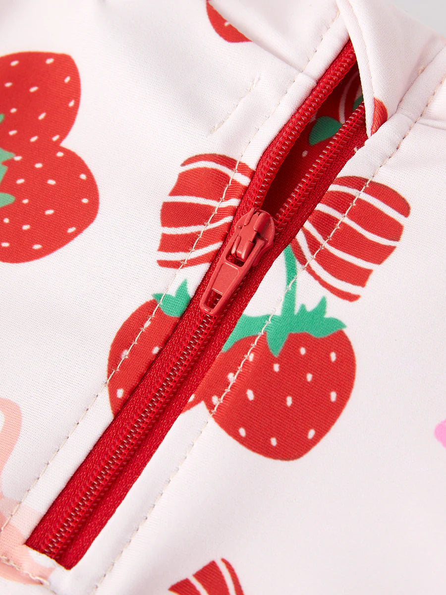 Strawberry Cherry One Piece Swimsuit