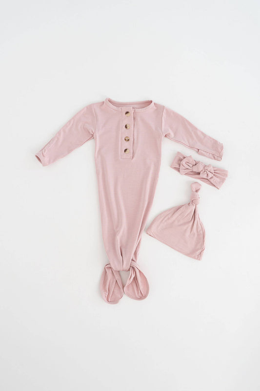 Preemie Baby Gown Set