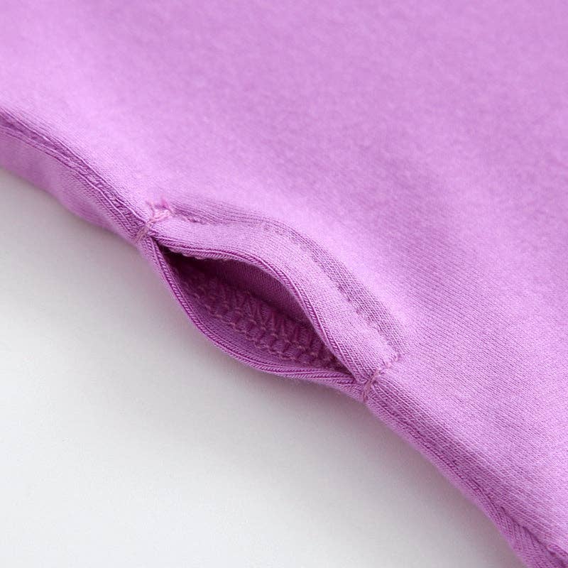 Luxie Lavender Ruffled Romper I Micro-Preemie I Convertible